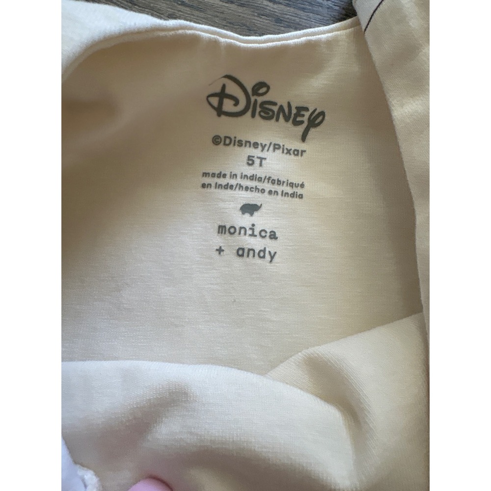 Monica + Andy Disney Toy Story Dress Girls 5T Character Print Organic Cotton - Picture 3 of 4